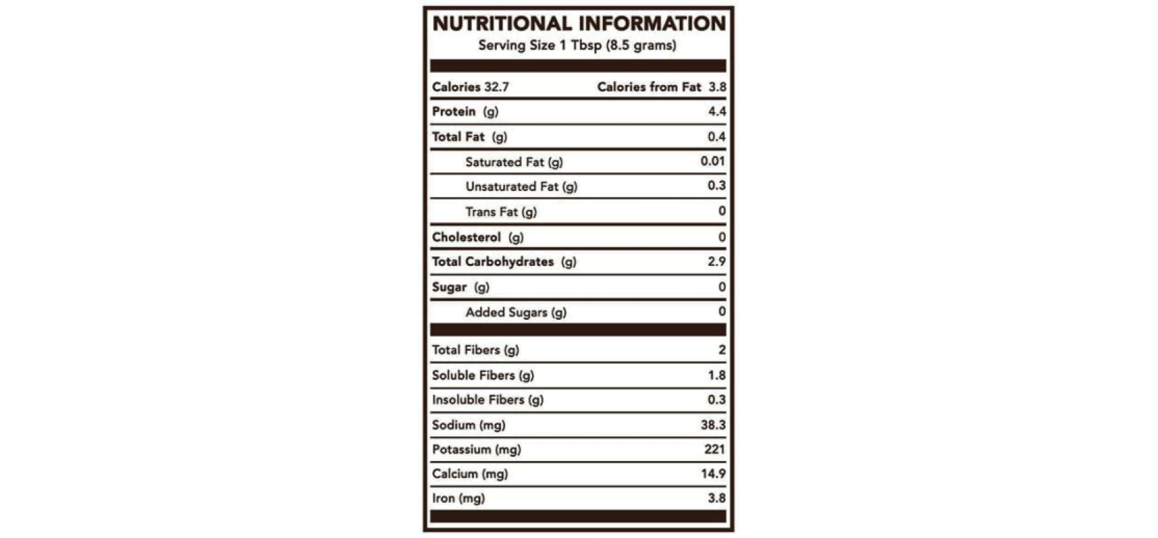 Nutritional Info