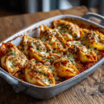 Cheesy Vegan Stuffed Shells