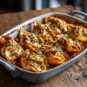 Cheesy Vegan Stuffed Shells