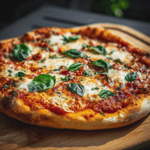 Bubbly Vegan Margherita Pizza