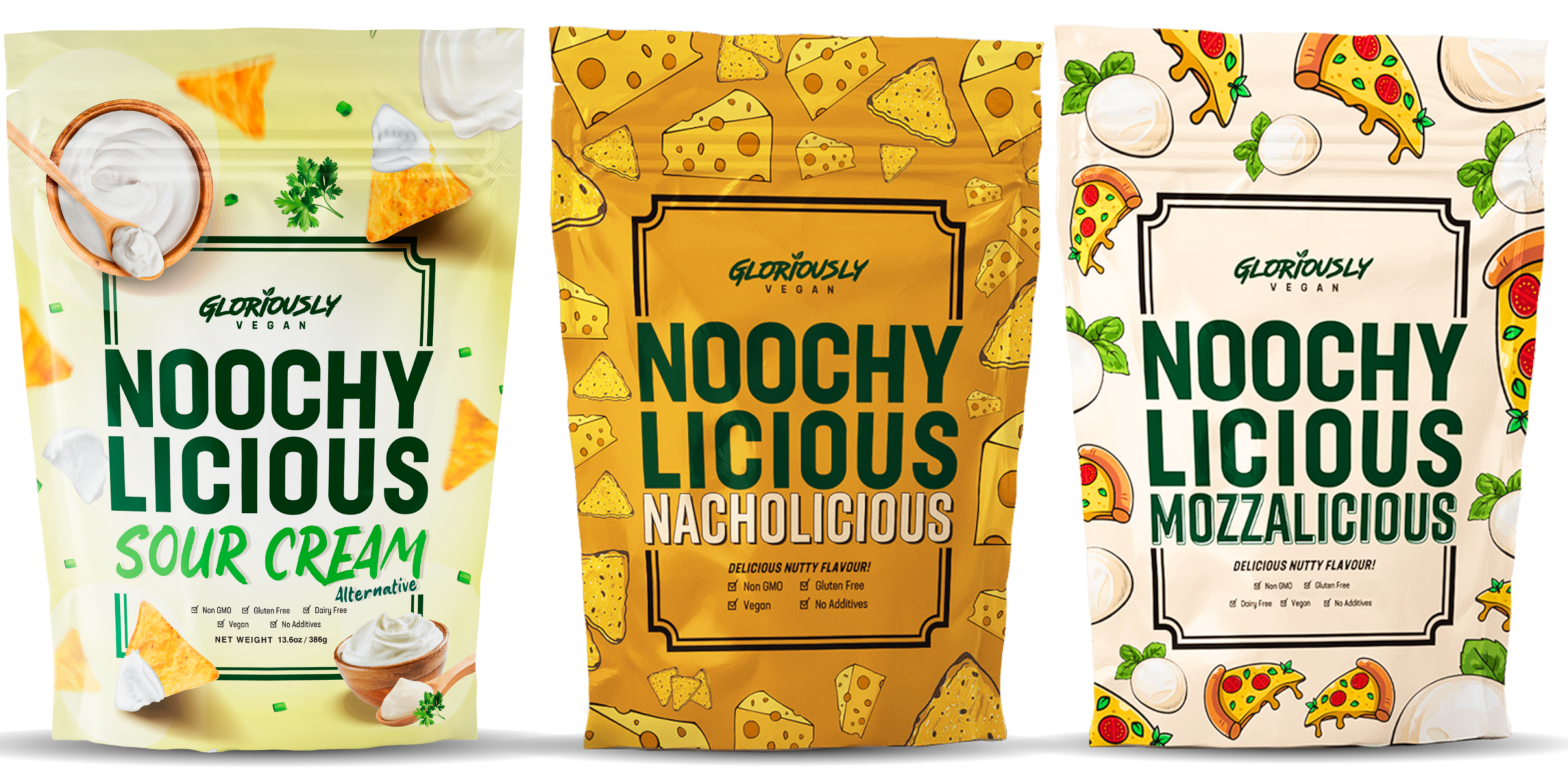 MozzaLicious + NachoLicious + Sour Cream