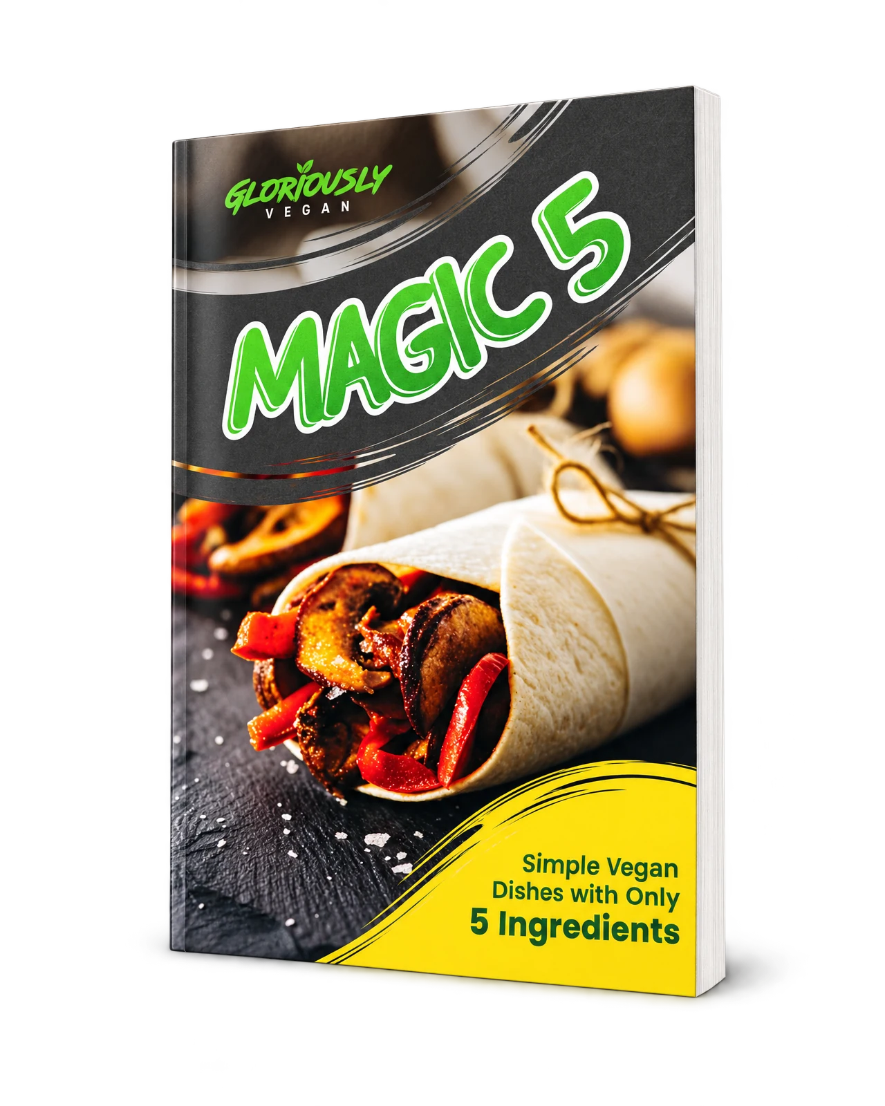 Magic 5 cookbook, front cover
