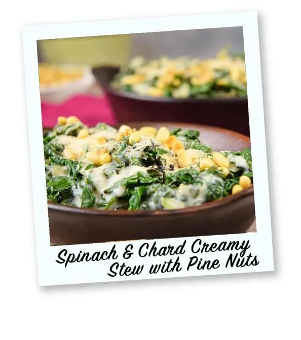 Spinach Creamy Stew